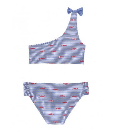 TOP BIQUINI NIÑA MARCA WATERLEMON