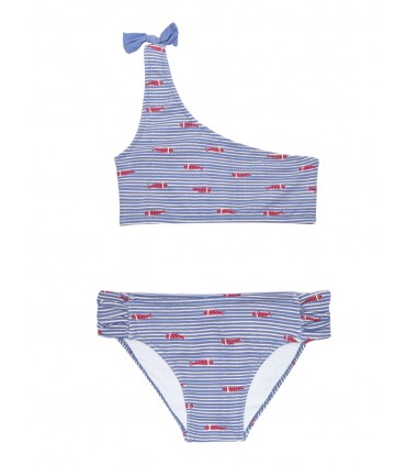 TOP BIQUINI NIÑA MARCA WATERLEMON