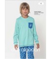 PIJAMA NIÑO PANTALÓN LARGO MARCA DON ALGODON
