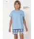 PIJAMA NIÑO PANTALÓN CORTO MARCA DON ALGODON