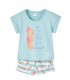 PIJAMA NIÑA PANTALÓN CORTO MARCA  WATERLEMON