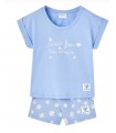 PIJAMA NIÑA PANTALÓN CORTO MARCA  WATERLEMON