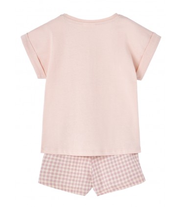 PIJAMA NIÑA PANTALÓN CORTO MARCA  WATERLEMON