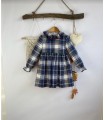VESTIDO CUADROS NIÑA MARCA MON PETIT BONBON