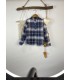 CAMISA NIÑO CUADROS MARCA MON PETIT BONBON