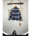 CAMISA NIÑO CUADROS MARCA MON PETIT BONBON