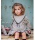 VESTIDO BEBE ESTAMPADO HOJAS MARCA COCOTE