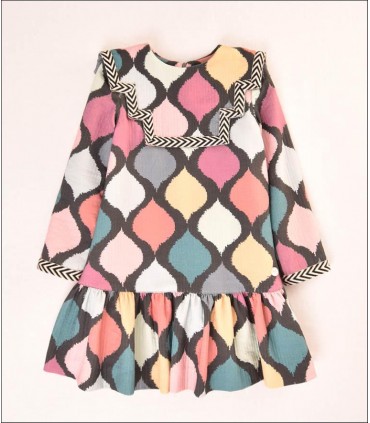 VESTIDO GOTAS NIÑA MARCA JOSE VARON