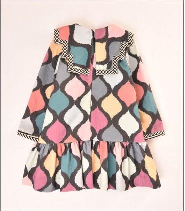 VESTIDO GOTAS NIÑA MARCA JOSE VARON