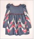 VESTIDO NIÑA ZIG-ZAG  MARCA JOSE VARON