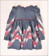 VESTIDO NIÑA ZIG-ZAG  MARCA JOSE VARON