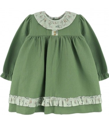 VESTIDO NIÑA  MANGA LARGA MARCA BABY-FERR