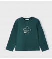 CAMISETA BÁSICA NIÑA FLOR MARCA MAYORAL