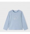 CAMISETA NIÑA BÁSICA MARCA MAYORAL