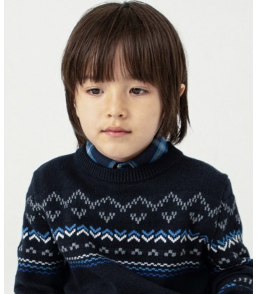 JERSEY NIÑO CENEFA JACQUARD MARCA MAYORAL
