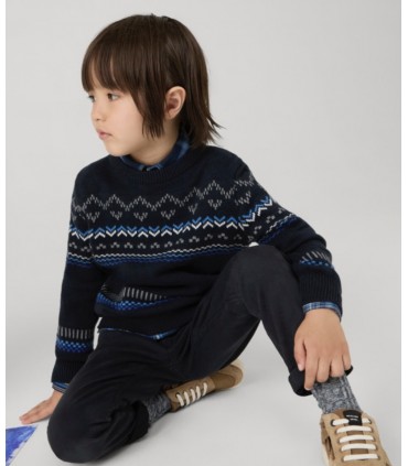 JERSEY NIÑO CENEFA JACQUARD MARCA MAYORAL