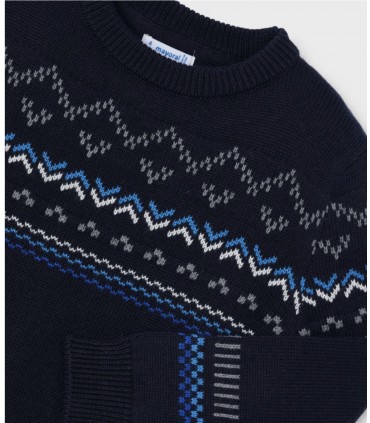 JERSEY NIÑO CENEFA JACQUARD MARCA MAYORAL
