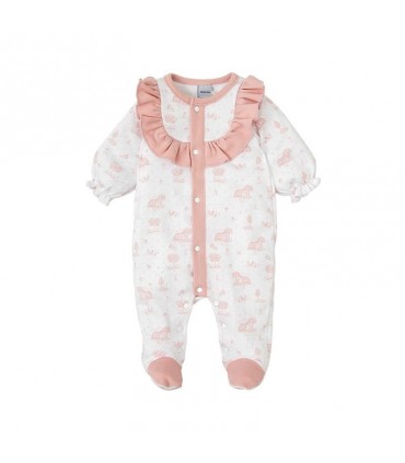 PELELE BEBE NIÑA MICRO ESTAMPADO FRESNO MARCA BABIDU