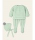 CONJUNTO BEBE TRES PIEZAS PUNTO MARCA MAC ILUSION