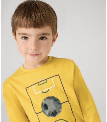 CAMISETA NIÑO MANGA LARGA MARCA MAYORAL
