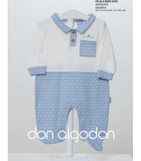 PELELE BEBE ALGODON MARCA DON ALGODON