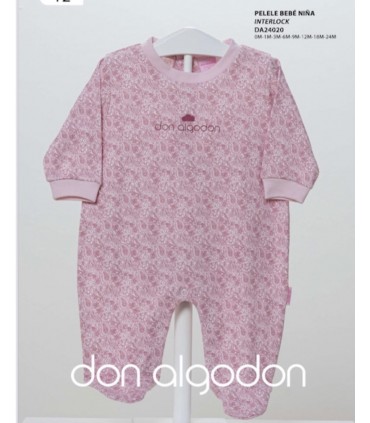 PELELE BEBE ALGODON MARCA DON ALGODON