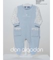 PELELE BEBE TERCIOPELO MARCA DON ALGODON