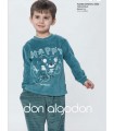 PIJAMA NIÑO TERCIOPELO MARCA DON ALGODON