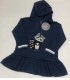 VESTIDO CON CAPUCHA ALGODON MARCA MON PETIT BONBON