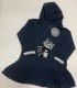 VESTIDO CON CAPUCHA ALGODON MARCA MON PETIT BONBON