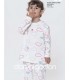 PIJAMA NIÑA TERCIOPELO MARCA DON ALGODON