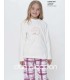 PIJAMA CORALINA MARCA DON ALGODON