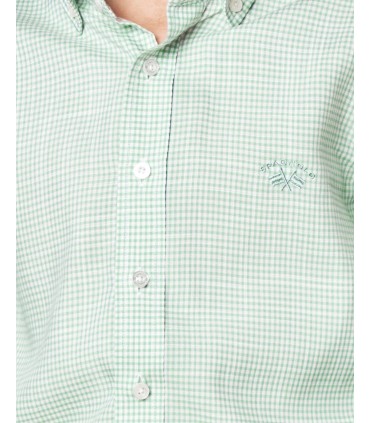 CAMISA NIÑO CUADROS VICHY  MARCA SPAGNOLO