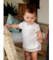 CONJUNTO BORDADO BEBE DOS PIEZAS MARCA JOSE VARON