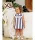VESTIDO RAYAS BEBE MARCA JOSE VARON