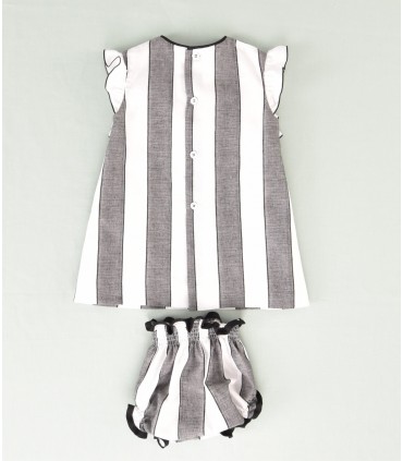 VESTIDO RAYAS BEBE MARCA JOSE VARON