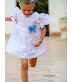 VESTIDO BORDADO NIÑA MARCA COCOTE