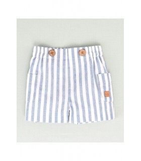 PANTALON CORTO RAYAS NIÑO MARCA JOSE VARON