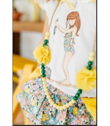 CONJUNTO INFANTIL NIÑA MARCA MON PETIT BONBON