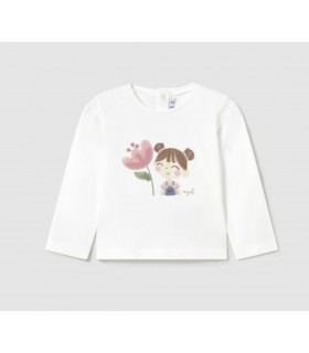 CAMISETA BEBE MANGA LARGA MARCA MAYORAL