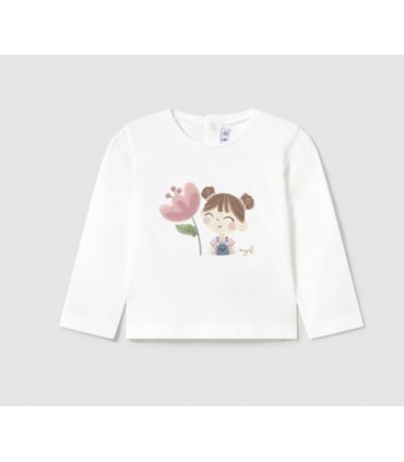CAMISETA BEBE MANGA LARGA MARCA MAYORAL