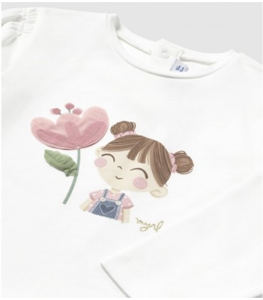 CAMISETA BEBE MANGA LARGA MARCA MAYORAL
