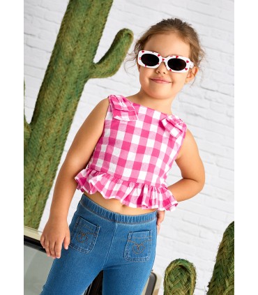 TOP NIÑA LAZO LATERAL MARCA MAYORAL