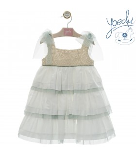 VESTIDO NIÑA FAMILIA ROMANCE MARCA YOEDU