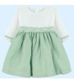 VESTIDO NIÑA MANGA FRANCESA MARCA BABY-FERR