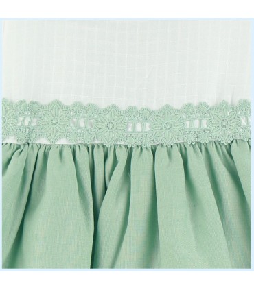 VESTIDO NIÑA MANGA FRANCESA MARCA BABY-FERR