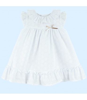 VESTIDO NIÑA BORDADO MARCA BABY-FERR