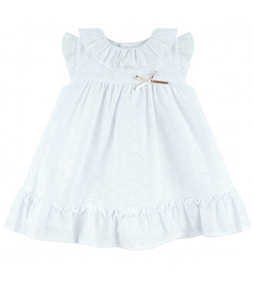 VESTIDO NIÑA BORDADO MARCA BABY-FERR