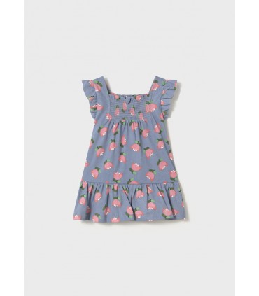 VESTIDO BEBE PUNTO ESTAMPADO MARCA MAYORAL