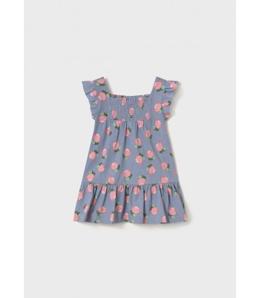 VESTIDO BEBE PUNTO ESTAMPADO MARCA MAYORAL